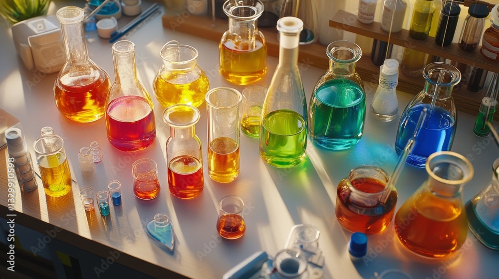 Experiment setup overview laboratory image scientific environment ...