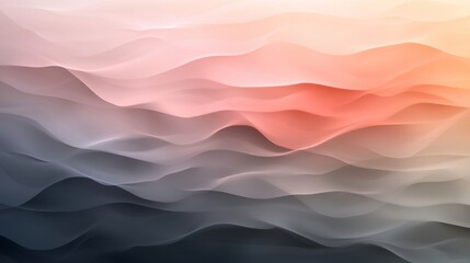 Wall Mural - Abstract wavy gradient background
