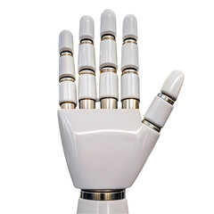 Poster - Close up of a robotic hand.