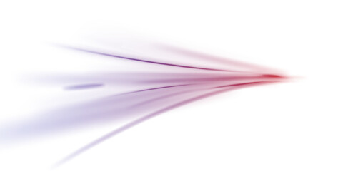 Poster - Png neon rays vector abstract background red. Futuristic technological style. Png Abstract background with speed lines. Vector illustration. Futuristic. The light lines of the road are red
