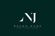 © Mahamud - LNJ abstract letter logo design. This logo is designed by three abstract letters.