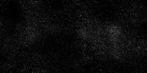 Poster - Black and gray grunge dust and scratches overly distressed texture of wall background. black grainy texture on white background. black paper texture. black stone wall texture.