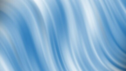 Poster - A soft, flowing abstract design featuring smooth gradients of blue and white, evoking a sense of calm and tranquility.