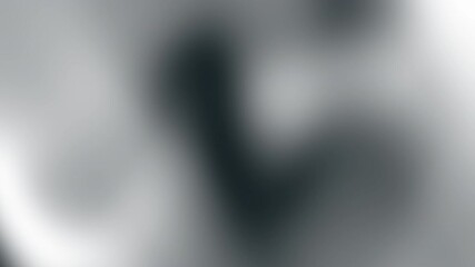 Poster - A blurred black and white image with abstract shapes creating a sense of depth and motion.