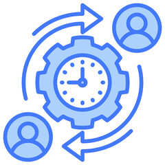 Poster - Shift Blue Icon