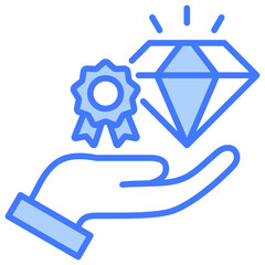 Poster - Value Proposition Blue Icon