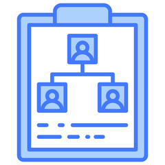 Poster - Planning Blue Icon
