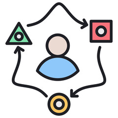 Poster - Adaptation Lineal Color Icon