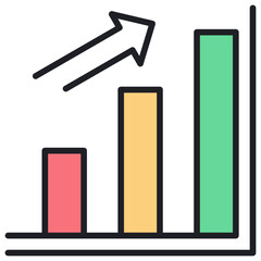 Poster - Growth Lineal Color Icon