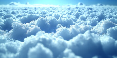 Poster - Stunning Winter Snow Texture Background Image Blue ice sky icy cold calm pure view white