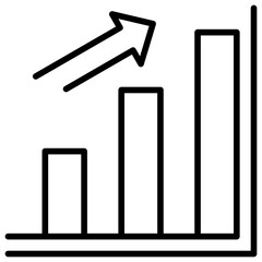 Poster - Growth Line Icon