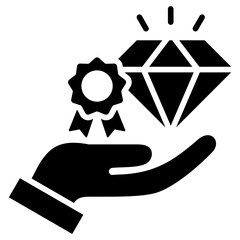 Poster - Value Proposition Glyph Icon