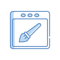 web design vector icon