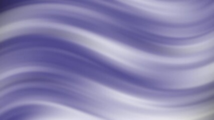 Poster - A smooth, flowing abstract design featuring soft purple and white waves, creating a tranquil and rhythmic visual effect.