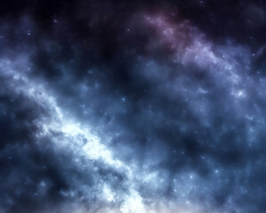 Wall Mural - space sky background