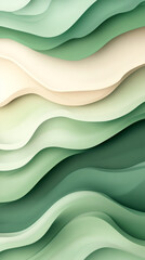 Leinwandbilder - Wavy background with a modern and elegant design, perfect for websites, presentations and social media