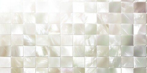 Poster - Elegant tile background featuring a shimmering abstract design with light reflections