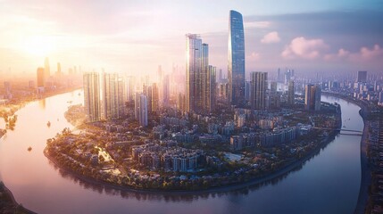 Poster - Digital Twin Smart City Planning Concept with Augmented Reality View