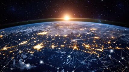 Poster - Global Communication Networks Enhancing Logistics and Connectivity