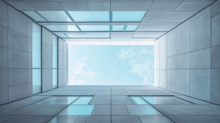 Poster - Modern Architectural Details of a Contemporary Building Design