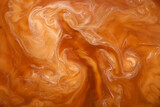 Texture of coffee with milk as background, closeup