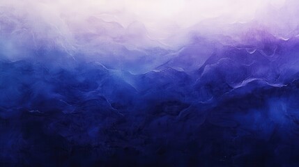 Fototapete - Soft Gradient Abstract Background in Shades of Purple and Blue with Fluid Patterns Ideal for Artistic or Business Projects