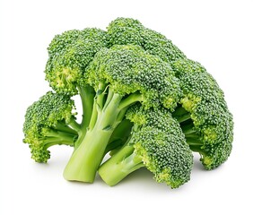Poster - Lush and Nutritious Broccoli Display Featuring Vibrant Green Heads for Cooking and Dining : Generative AI