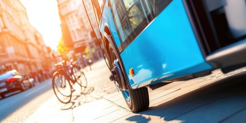 Aufkleber - Urban Mobility Revolution Next-Gen Electric Transit Solutions Transforming City Landscapes with Sustainable, Multi-Modal Transportation Innovations