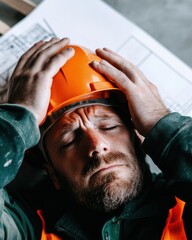 Poster - Burnout Breakthrough Mindful Resilience in Construction - Next-Gen Workplace Wellness for Millennial Trade Professionals Navigating Mental Health Challenges