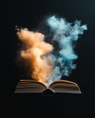 Poster - Quantum Learning Unleashed Immersive Digital Knowledge Transformation through Ethereal Book Visualization - Next-Gen Educational Experience for Innovative Mindsets