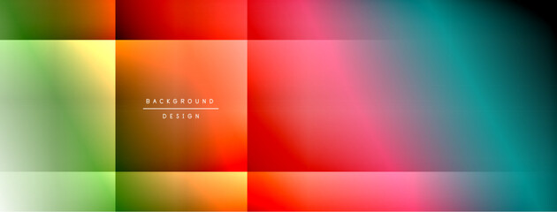 Aufkleber - Dynamic shadow lines with gradient colors geometric background