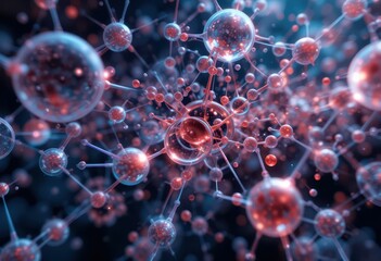 Poster - Abstract Visualization of Molecules and Atoms in a Scientific Space