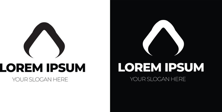Minimalist Abstract Logo Template – Modern Business & Startups  Branding logo vector