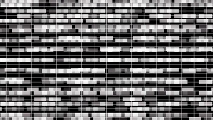 Poster - black white background. horizontal lines and strips. dynamic style banner design. creative illustrat