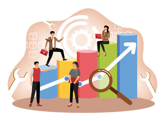 Poster - scaling your business concept.