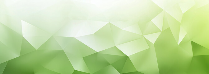 Wall Mural - Light green gradient background, geometric shapes, flat design style, high resolution.