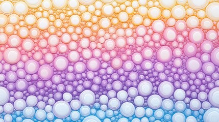 Wall Mural - oil bubbles on glass surfaces oil bubbles on a glass surface with a colorful background, creating a 