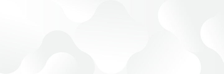 Wall Mural - abstract white geometric banner design background.