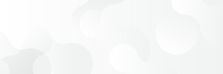 Wall Mural - abstract white geometric banner design background.