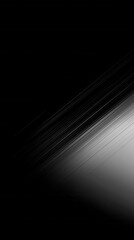 Poster - abstract dark gradient background with diagonal lines and spotlight effect.