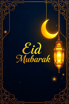 Eid  islamic greetings background
