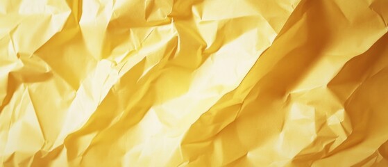 Poster - A close-up shot of a piece of yellow paper with intricate details
