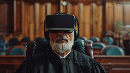 Poster - Exploring the intersection of virtual reality and judiciary systems in an innovative trial setting