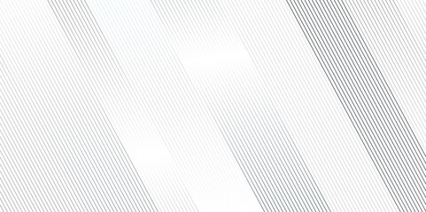 Fototapete - Curve wave seamless pattern line texture. abstract white and gray vector wave elegant striped diagonal line technology concept web texture background. geometric modern or simple minimal line vector.