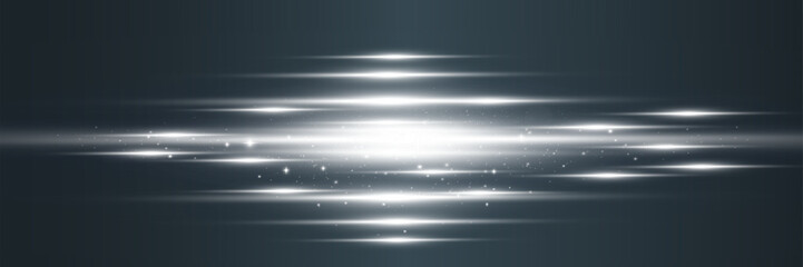 Wall Mural - shining magical wavy light lines. magical elements templates for illustration.
