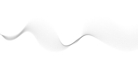 Poster - abstract grey smooth element swoosh speed wave modern stream background. abstract wave line for broc