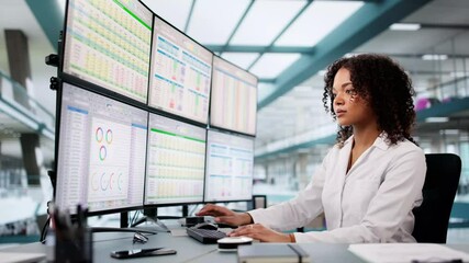 Poster - Hospital Doctor Using Spreadsheet For Billing Codes