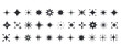 © MOHAMMAD - Set of Decorative Star and Sparkle Icons in Various Shapes, Perfect for Holiday, Celebration, and Design Projects