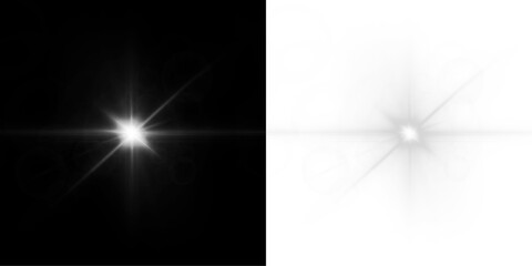 Poster - glowing festive texture featuring magical light beams, sparkling flares, and vibrant bursts. perfect