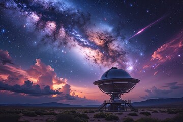 Wall Mural - stunning cosmic landscapes and astronomy adventures in galaxy backgrounds